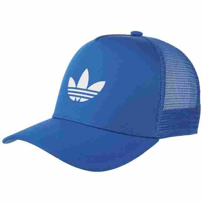 Trefoil Trucker Cap Adidas Trefoil Cap Blue Adidas Originals Men's
